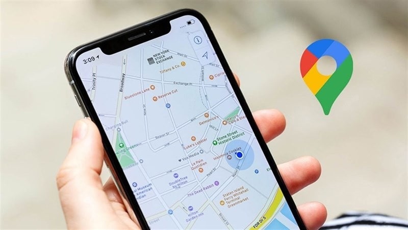 Chia sẻ vị trí bằng iMessage google map